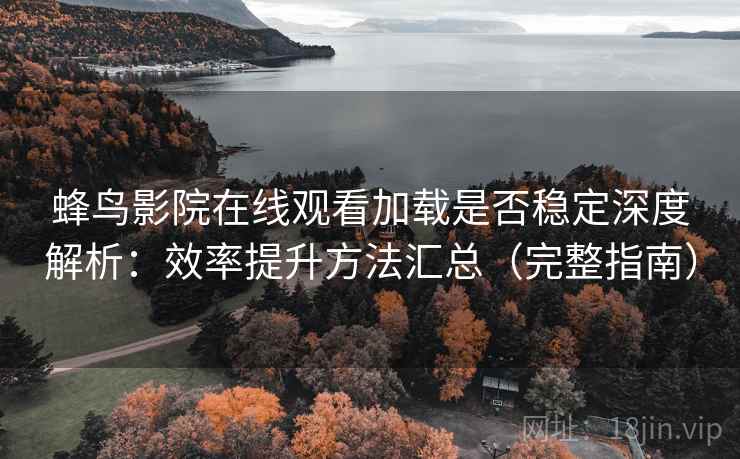 蜂鸟影院在线观看加载是否稳定深度解析：效率提升方法汇总（完整指南）  第2张