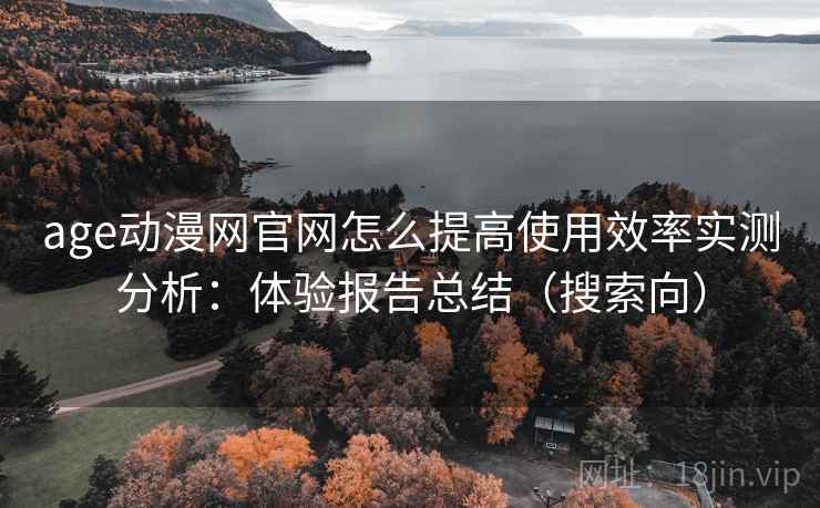 age动漫网官网怎么提高使用效率实测分析：体验报告总结（搜索向）  第2张