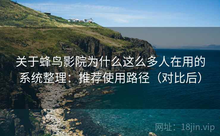 关于蜂鸟影院为什么这么多人在用的系统整理：推荐使用路径（对比后）  第2张
