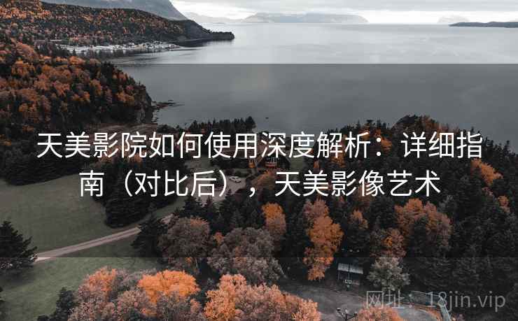 天美影院如何使用深度解析：详细指南（对比后），天美影像艺术  第2张